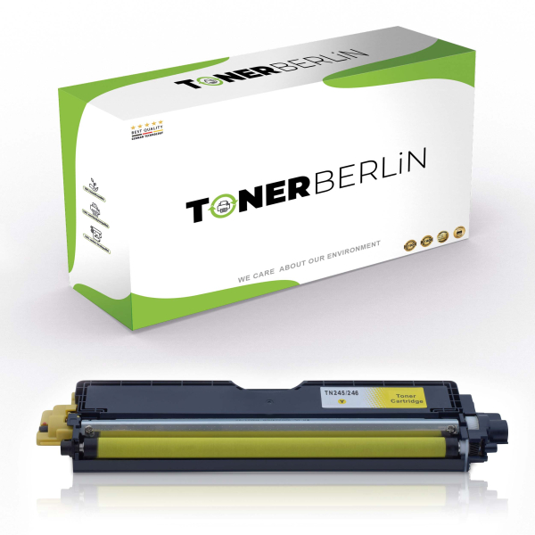 Bild von Rebuilt Toner kompatibel für Brother MFC-9341CDW / TN-245Y / TN-246Y Toner Gelb
