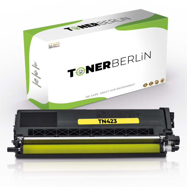 Bild von Rebuilt Toner kompatibel für Brother MFC-L8900CDW (G1)(MFCL8900CDWG1) / TN-423Y Toner Gelb