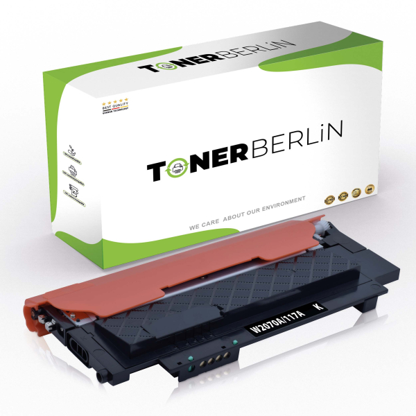 Bild von Rebuilt Toner kompatibel für HP Color Laser MFP 178FWG / W2070A / 117A Toner Schwarz
