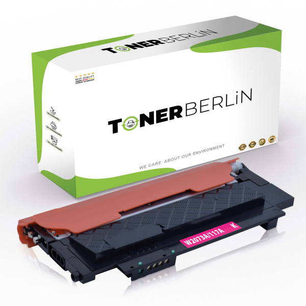 Bild von Rebuilt Toner kompatibel für HP Color Laser 150NW (4ZB95A) / W2073A / 117A Toner Magenta