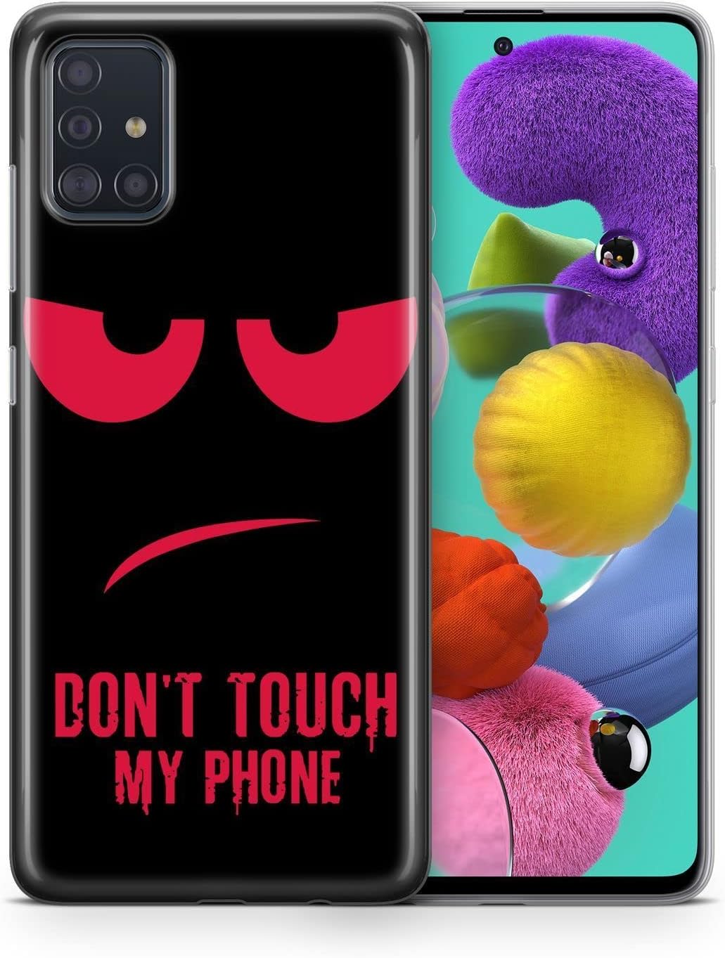 Bild von König Design Handyhülle kompatibel mit Huawei Y8p Silikon Case Hülle Sturzsichere Back-Cover Handyhülle Galaxie
