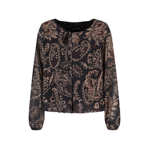 Bild von CLOUD 5IVE Damen Chiffon Bluse mit All Over Ornament Print
