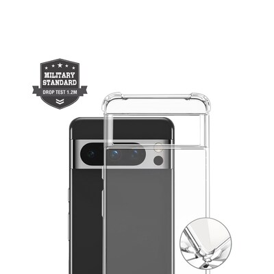 Bild von 4smarts Hybrid Case Ibiza (Google Pixel 8 Pro), Smartphone Hülle, Transparent