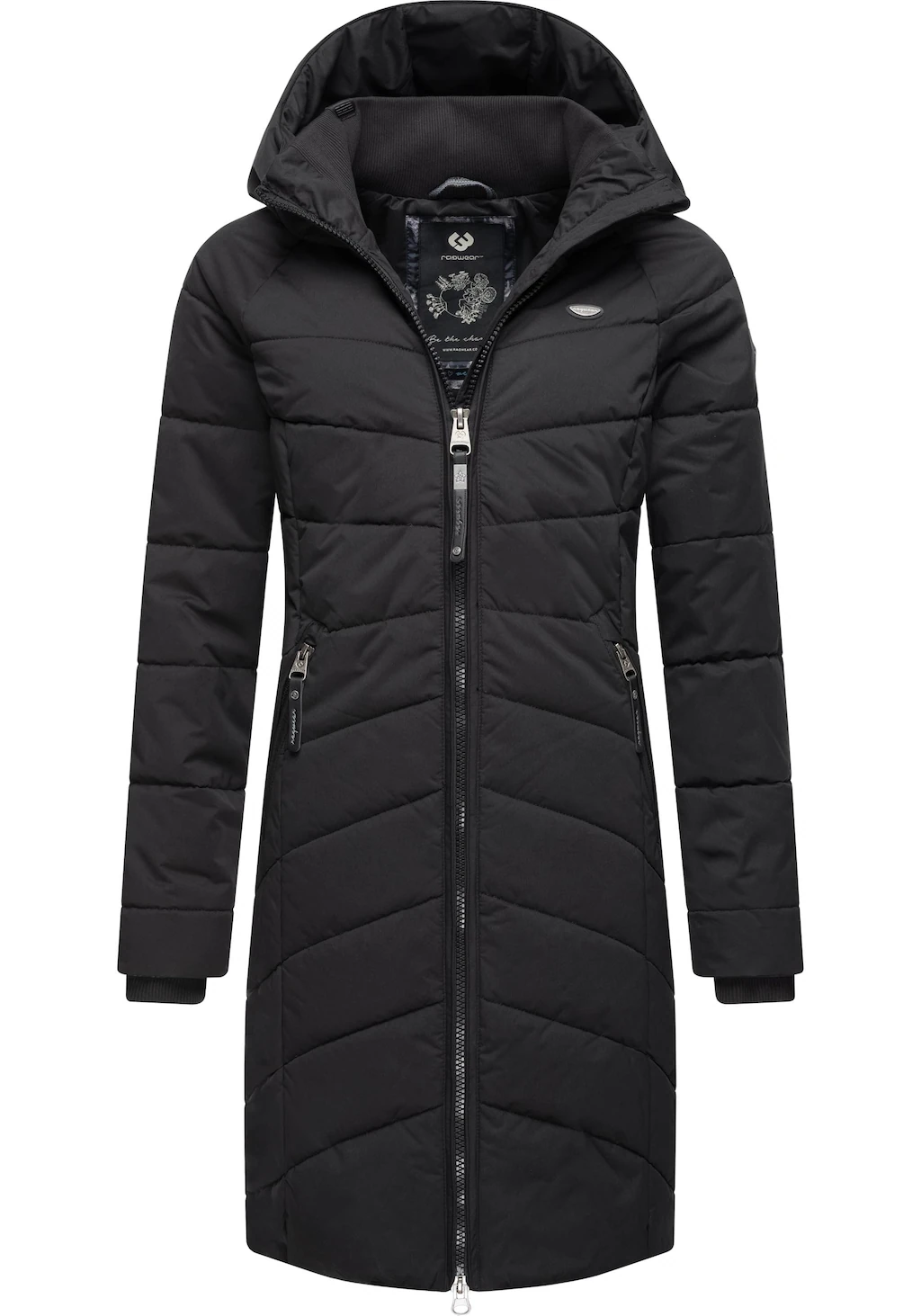 Bild von Ragwear Steppmantel "Dizzie Coat", Wasserdichter Winterparka mit gefütterter Kapuze