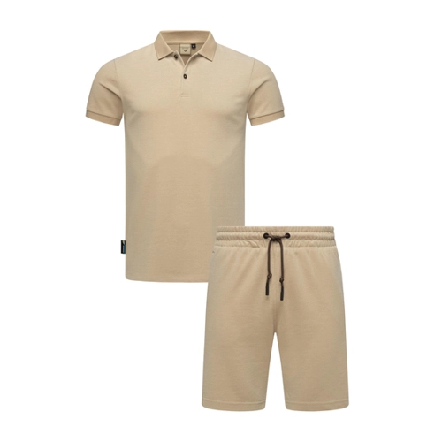 Bild von Ragwear Poloshirt "Set Porpi" - Herren Set aus Hemd und kurzer Hose
