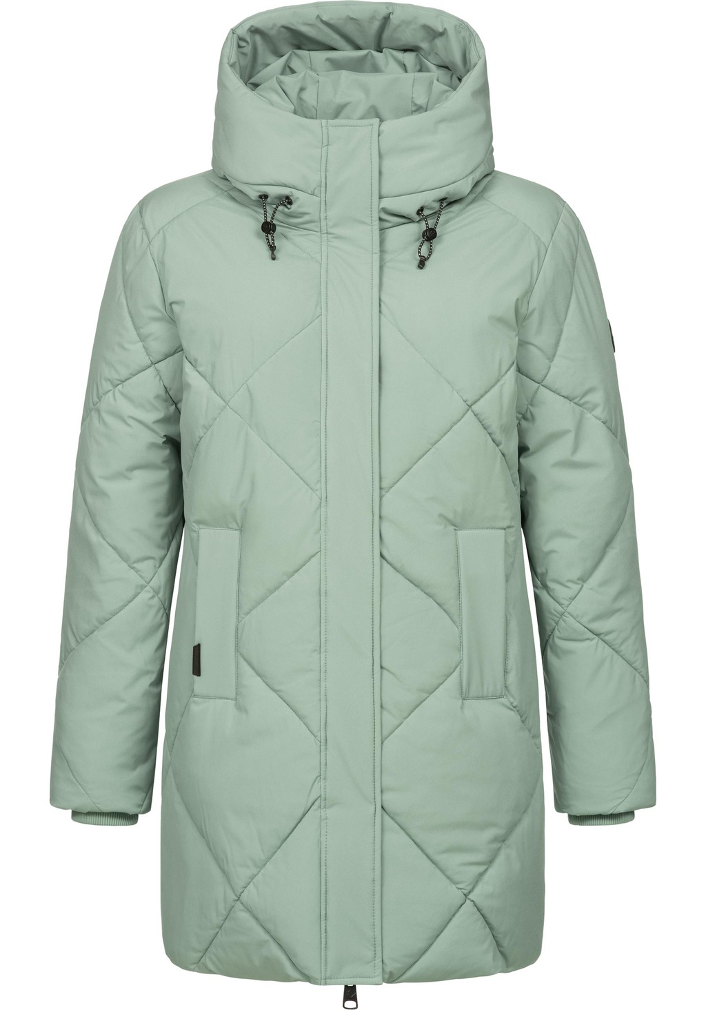 Bild von Ragwear Steppmantel "Diamanta", Wasserdichter Damen Kurzmantel mit Kapuze