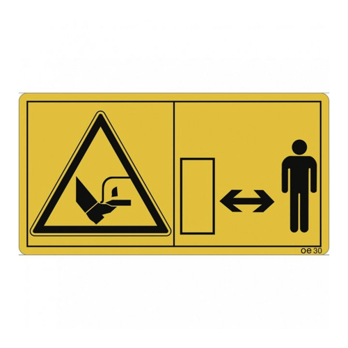 Bild von König Werbeanlagen Hinweisschild - Sicherheitshinweis für Traktorfahrer