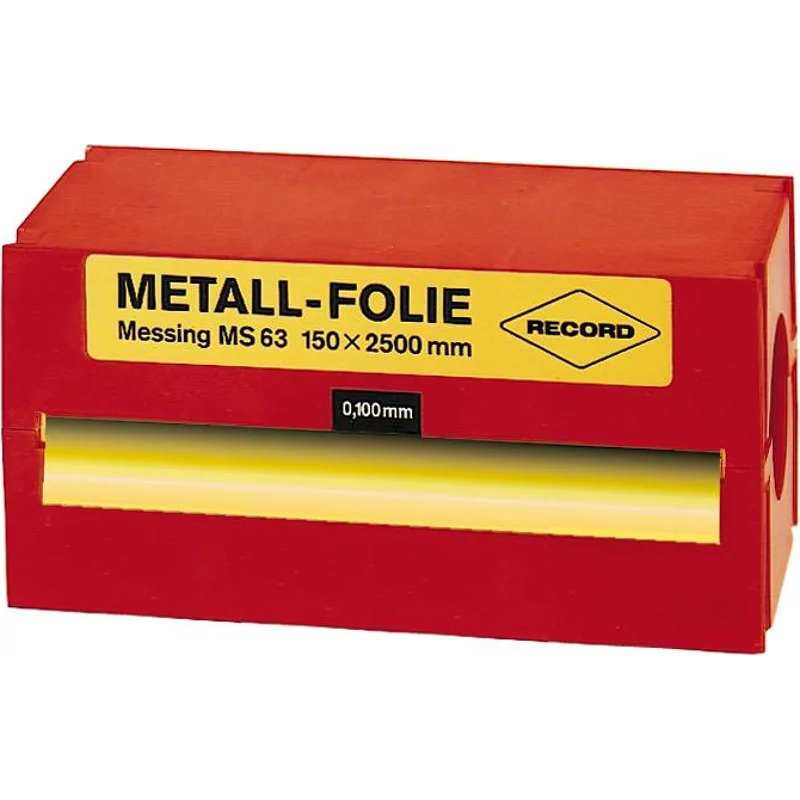 Bild von Metallfolie Messing 150x2500x0;500mm Re