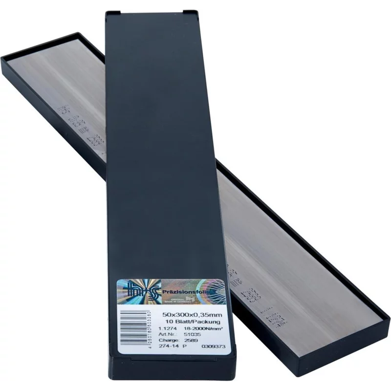 Bild von Metallfolien Plattenware 50x300x0;03mm 10Bl/P H+S