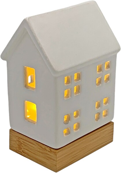 Bild von Home affaire Weihnachtshaus »Weihnachtsdeko«, aus Dolomite und Holz
