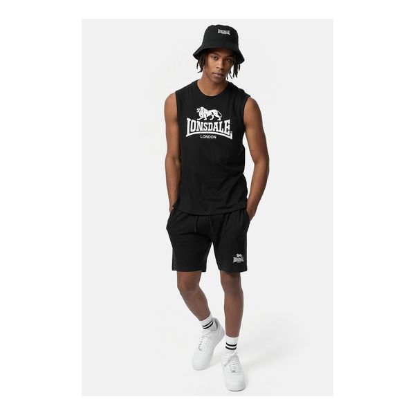 Bild von Lonsdale Herren ärmelloses T-Shirt & Shorts Set normale Passform ALLANTON
