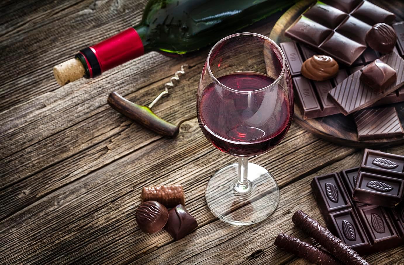 Bild von JOCHEN SCHWEIZER Geschenkgutschein: Wein & Schokoladen Tasting Worms