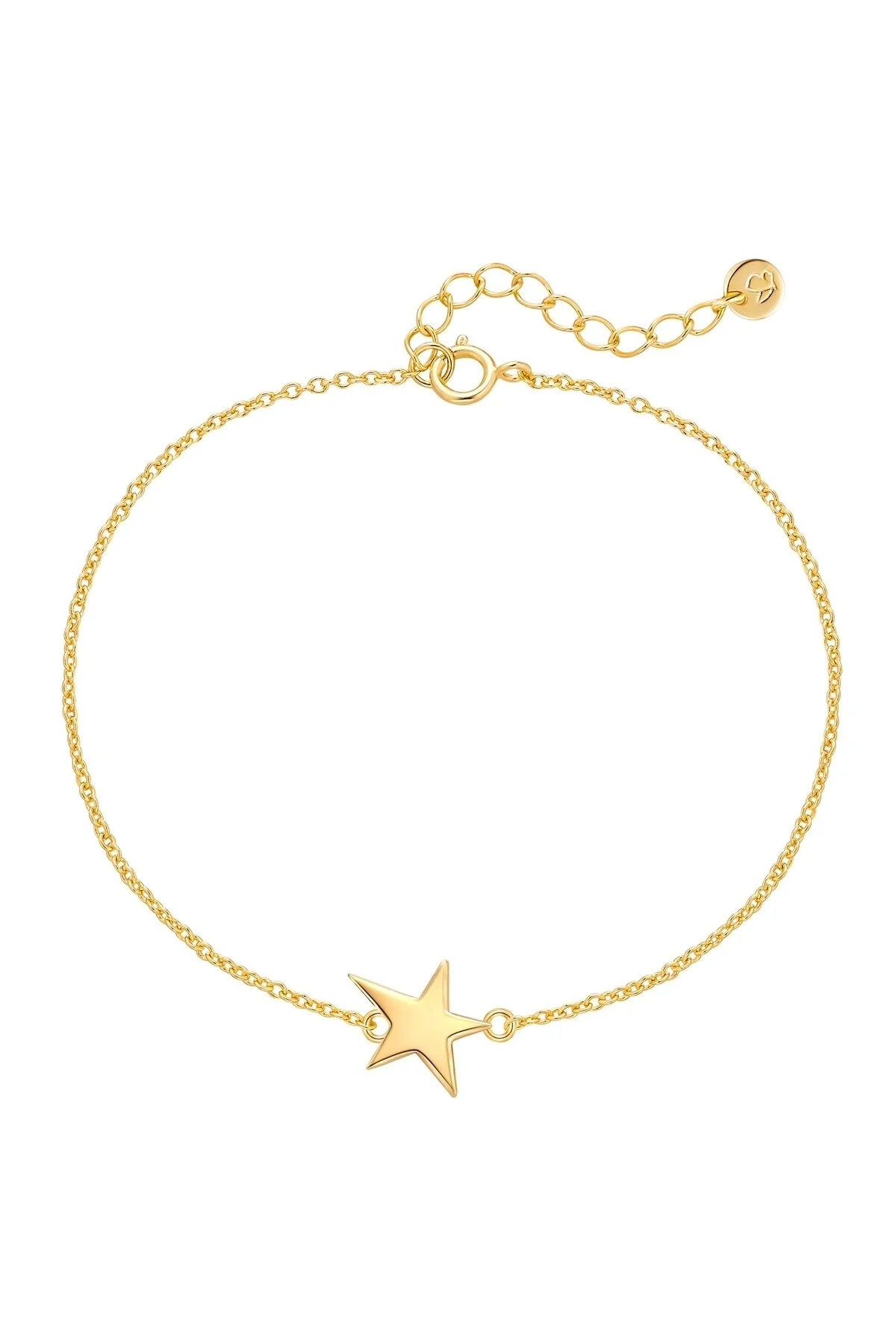 Bild von Glanzstücke München Silberarmband Armband Sterling Silber Gelbgold für Damen - One Size