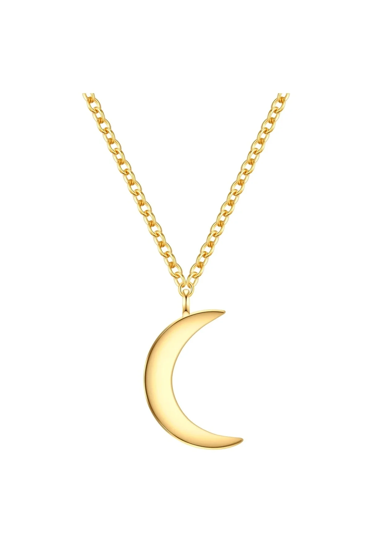 Bild von Glanzstücke München Silberhalskette Kette Mit Anhänger Sterling Silber Gelbgold für Damen - One Size