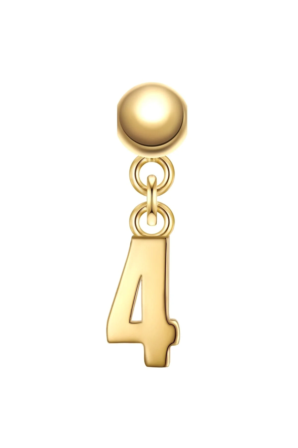 Bild von Glanzstücke München Silbercharm Charm Sterling Silber Gelbgold - One Size
