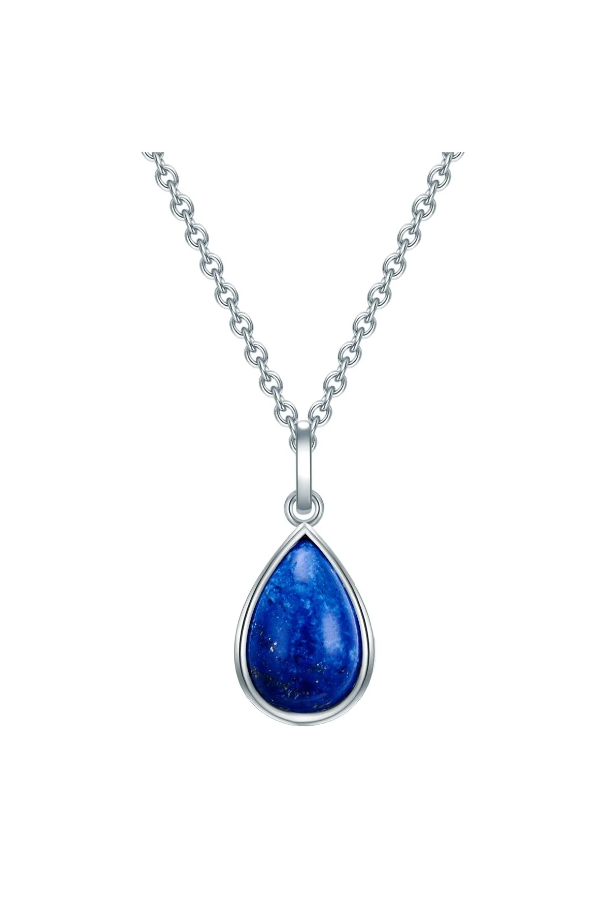 Bild von Rafaela Donata Silberhalskette Kette Mit Anhänger Sterling Silber Lapislazuli für Damen - One Size