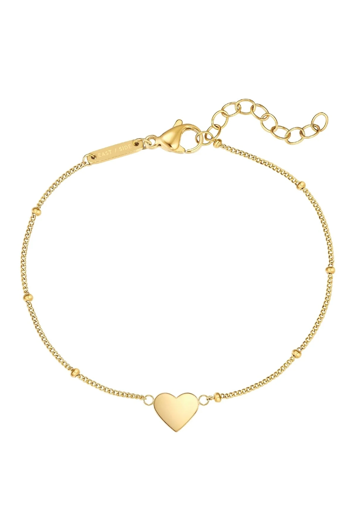 Bild von eastside Edelstahlarmband Armband Edelstahl Gelbgold für Damen - One Size