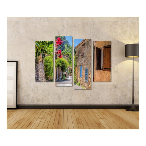 Bild von Islandburner Leinwandbild Moustiers Sainte Marie – Ein Kunstwerk für Ihr Zuhause