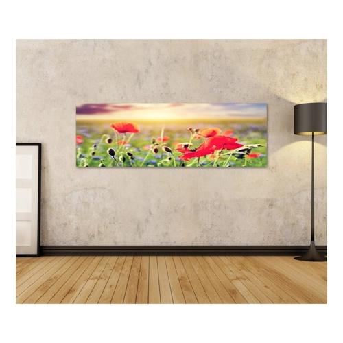 Bild von Stylisches Panorama-Wandbild von islandburner – 120x40cm
