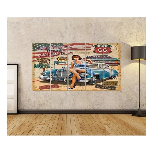 Bild von Wandbild von islandburner – XXL Format 170x80cm