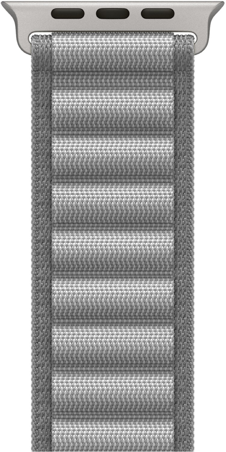 Bild von Vonmählen Action Loop Band Light Gray 42/44/45/49mm -  Sportliches Uhrenarmband für die Apple Watch  Leichtes - stilvolles Design  Hergestellt aus robustem Nylongewebe  Kompatibel mit allen Apple-Watch-Modellen in 42 mm,44 mm,45 mm,49 mm (AWS00105)