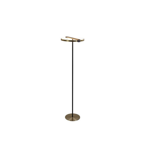 Bild von Licht-Erlebnisse Stehlampe STOCKNEY – Elegante LED-Stehleuchte in Gold