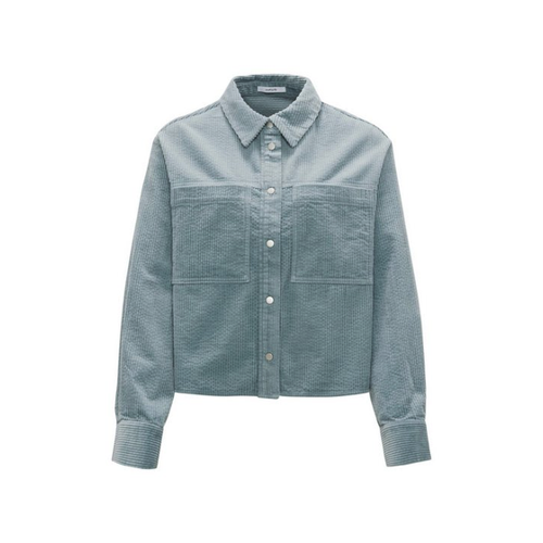 Bild von OPUS Langarmbluse Falba in Glacier Blue