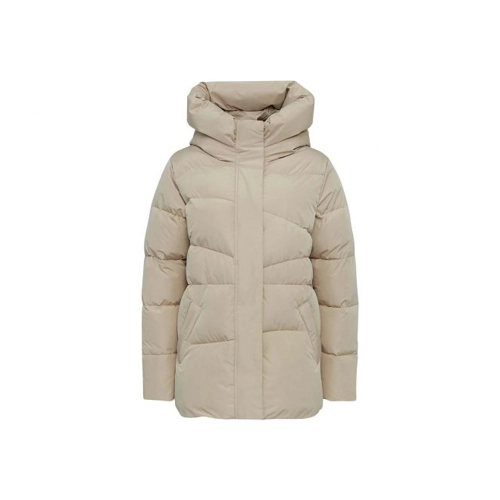Bild von MAZINE Damen-Steppjacke "Wanda" mit großer Kapuze, light taupe, Gr. L