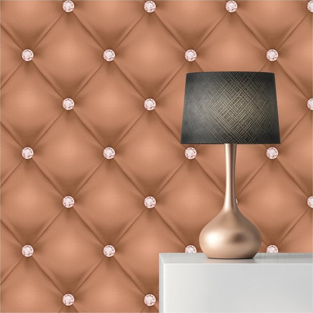 Bild von Tadessi Vliestapete Tapete Glamour Luxus M1-No.2460, Vliestapete, Braun, Luxustapete