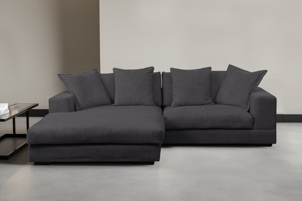 Bild von WERK2 Ecksofa "Eldorado L-Form", Design Ecksofa, besonders weicher Sitzkomfort, extra breite Ottomane