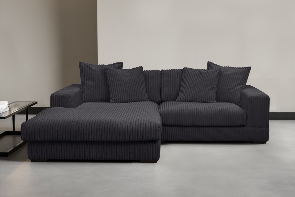 Bild von WERK2 Ecksofa "Eldorado L-Form", Design Ecksofa, besonders weicher Sitzkomfort, extra breite Ottomane
