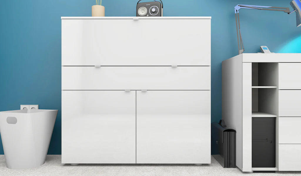 Bild von borchardt Möbel Sekretär "Dolly", platzsparend, Home-Office-Schreibtisch, Breite 110 cm, Made in Germany