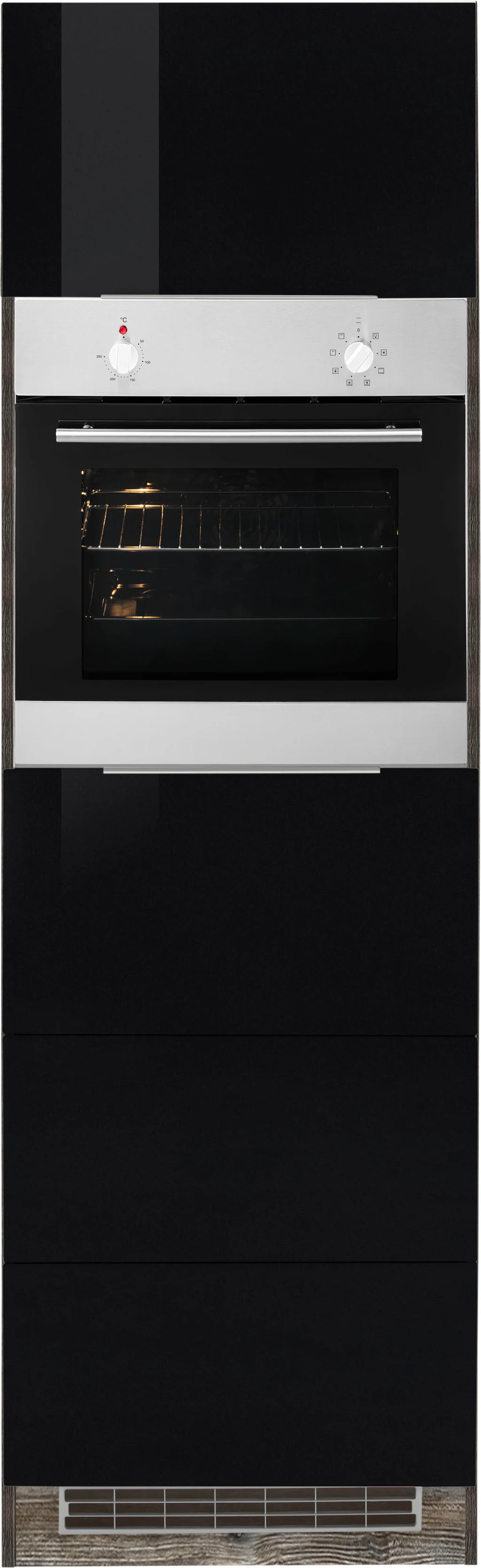 Bild von KOCHSTATION Backofenumbauschrank "KS-Brindisi", 60 cm breit, 200 cm hoch, viel Stauraum