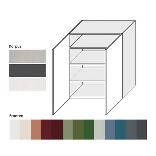 Bild von Feldmann-Wohnen Klapphängeschrank Florence (Florence, 1-St) 60cm – Modernes Küchendesign trifft auf Funktionalität