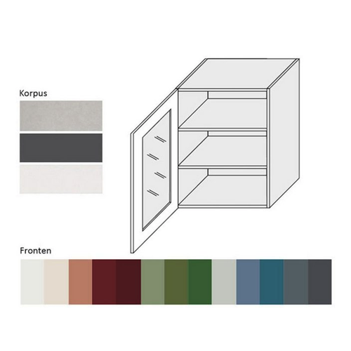 Bild von Elegante Designlösungen: Der Glashängeschrank Florence von Feldmann-Wohnen