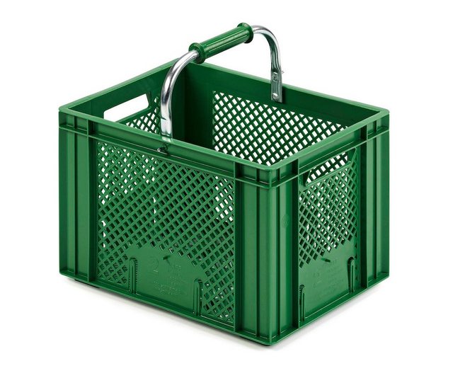 Bild von PROREGAL Tragebügel für Eurobehälter Obst- und Gemüsekästen 40 x 30 cm Obst-Gemüsekiste Obstkorb Transportbox