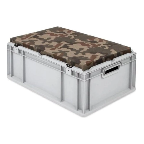 Bild von PROREGAL Eurobox NextGen Seat Box Camouflage – vielseitige Transportbox für jeden Bedarf