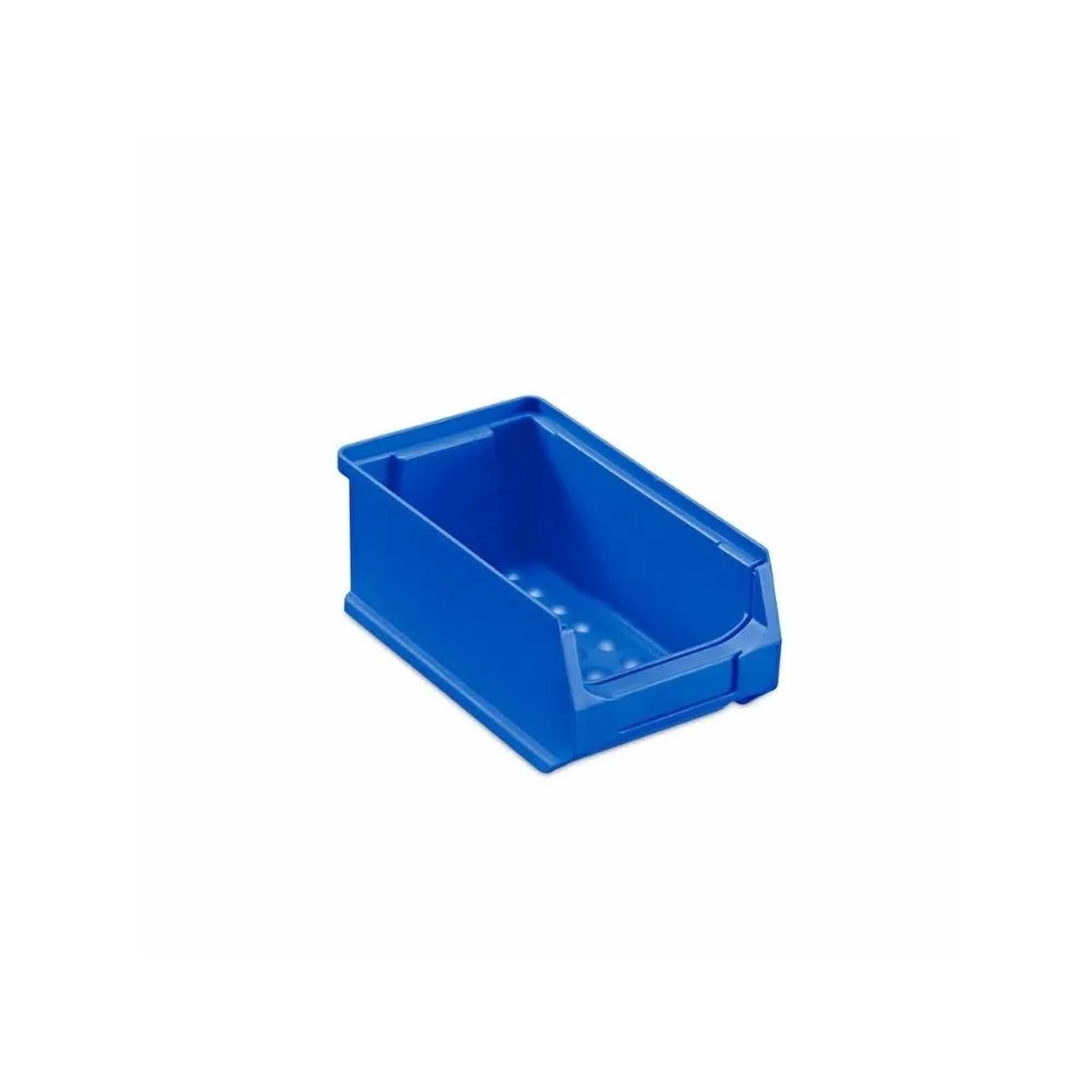 Bild von Blaue Sichtlagerbox 2.0 HxBxT 7,5 x 10 x 17,5 cm 0,8 Liter Sichtlagerbehälter Sichtlagerkasten Sichtlagerkastensortiment Sortierbehälter