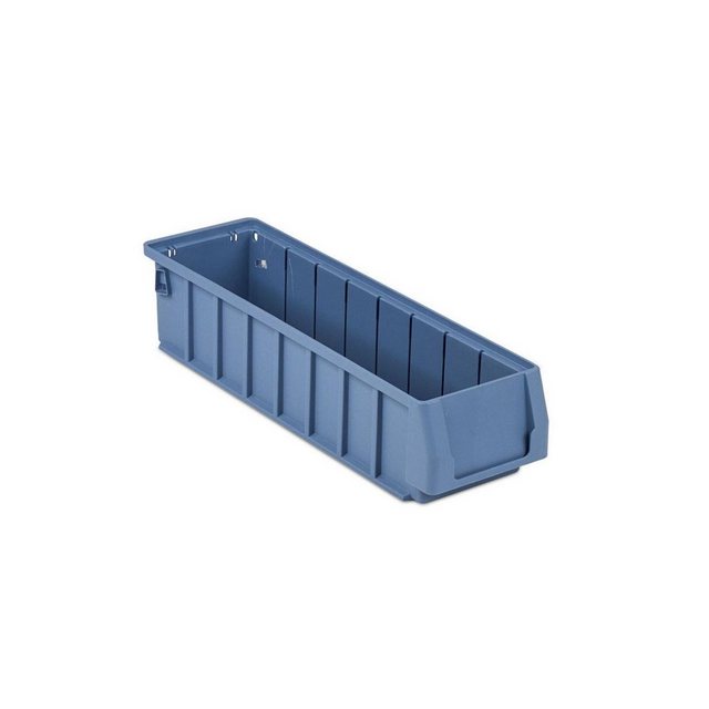 Bild von Regalkasten 400 SN Mit Etikett und Schutzhaube HxBxT 9 x 11,7 x 40 cm 2,7 Liter Sichtlagerkasten Sortimentskasten Sortimentsbox Kleinteilebox