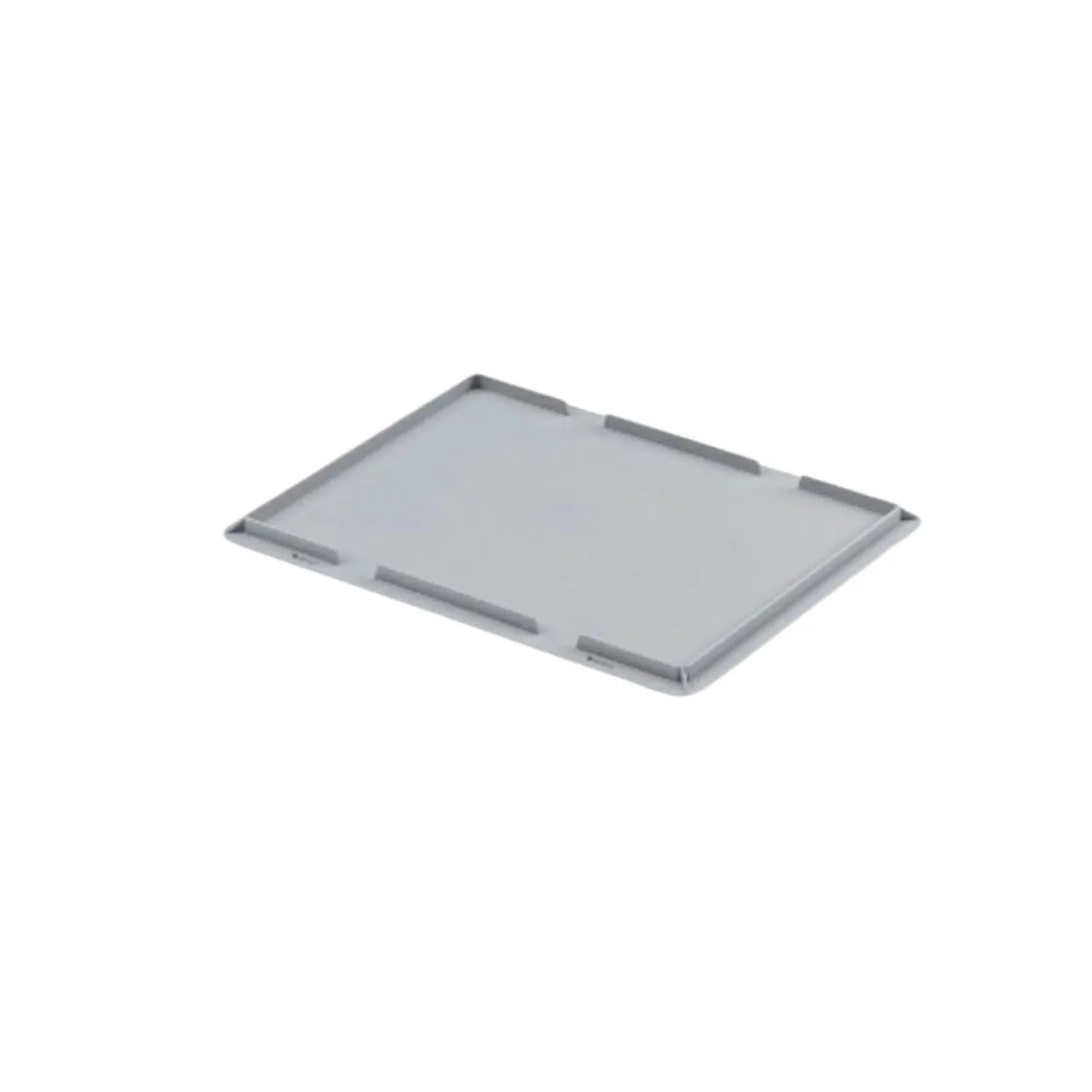 Bild von PROREGAL SuperSparSet 10x Eurobehälter mit Geschlossenem Griff und Auflagedeckel HxBxT 40 x 30 x 40 cm 37 Liter Grau Eurobox Transportbox