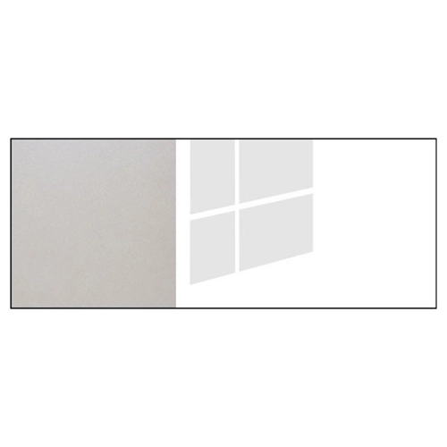 Bild von Feldmann-Wohnen Unterschrank Platinum - 50 cm mit Hochglanzfronten