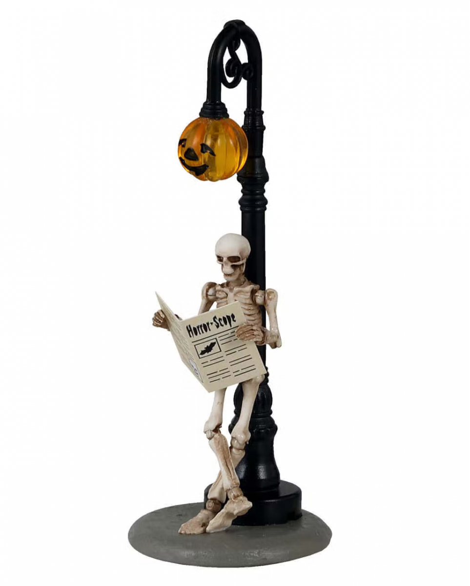 Bild von LeMax Dekofigur Checking His Horrorscope - Lemax Spooky Town