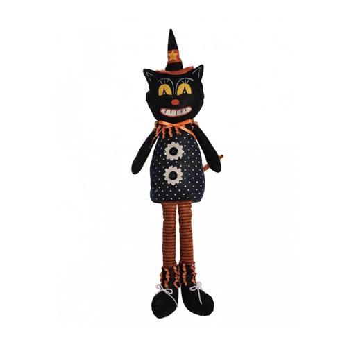 Bild von Johanna Parker Kantenhocker Plüsch Katze 55cm ★