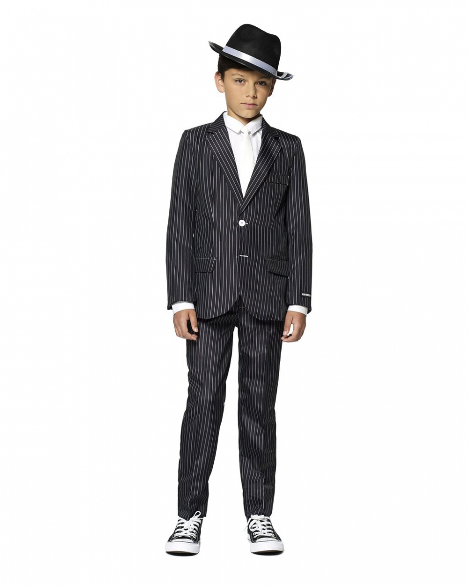Bild von Nadelstreifen Gangster Anzug für Kinder- Suitmeister M