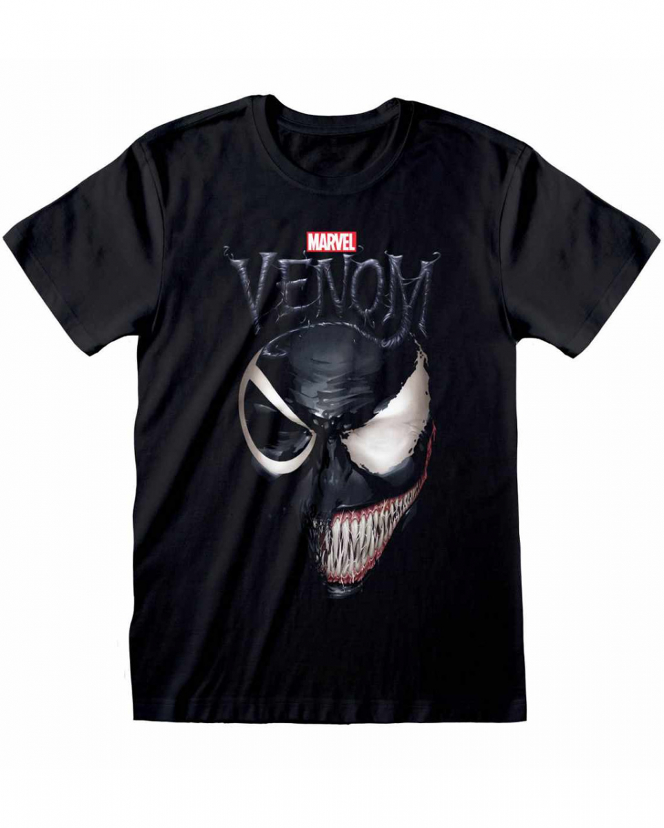 Bild von Marvel Comics Venom Split Face Spiderman T-Shirt ✮ M
