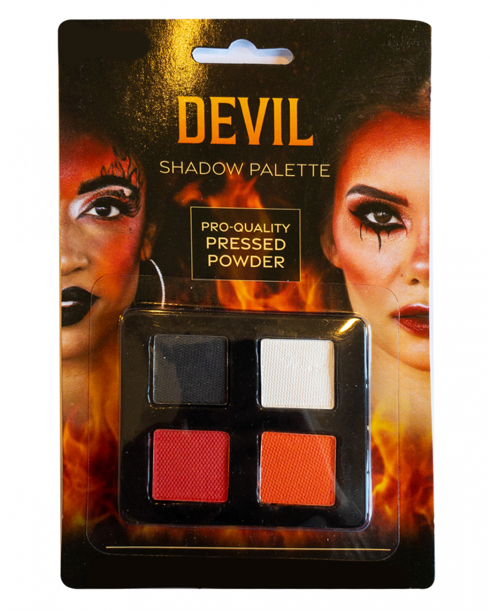 Bild von Teufel Make-Up Puder Palette  Karneval Schminke