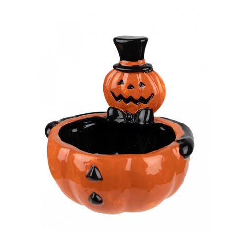 Bild von Vintage Süßigkeiten Schale Halloween Kürbis für ?