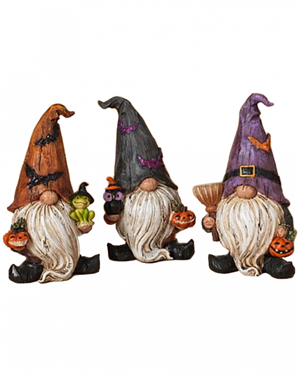 Bild von Halloween Gnom Figur 15cm