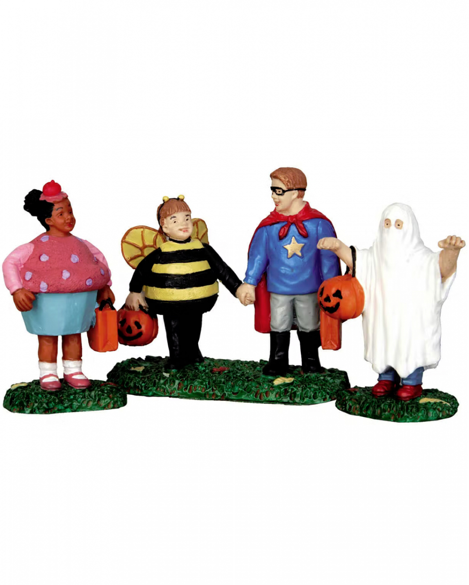 Bild von LeMax Dekofigur New Trick or Treaters - Lemax Spooky Town 3er Set