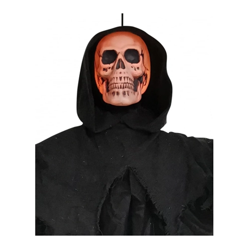 Bild von Totenschädel Reaper mit leuchtendem Kopf 120cm ★